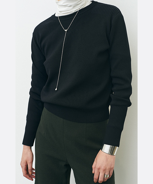 CLANE（クラネ）の「【CLANE】BASIC COMPACT KNIT TOPS 15106-2021