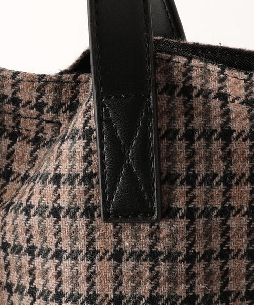 BEAUTY&YOUTH UNITED ARROWS(ビューティーアンドユースユナイテッドアローズ)の「BY チェックトートバッグ ◆(トートバッグ・レディース・その他1・FREE)」の5枚目の写真