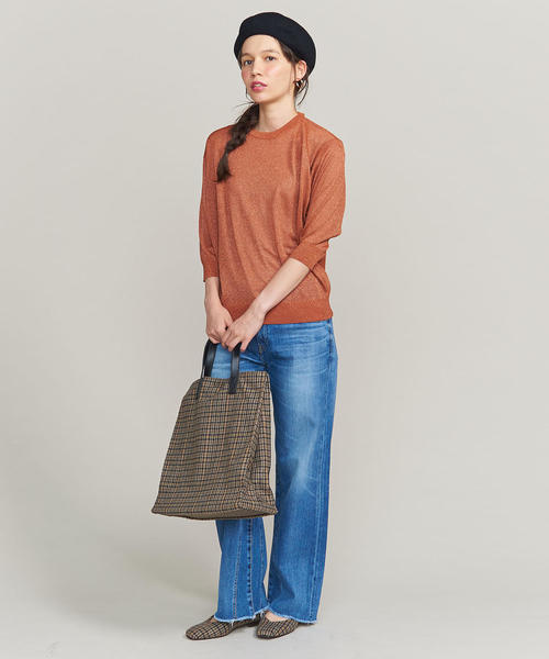 BEAUTY&YOUTH UNITED ARROWS(ビューティーアンドユースユナイテッドアローズ)の「BY チェックトートバッグ ◆(トートバッグ・レディース・その他1・FREE)」の9枚目の写真