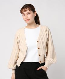 archives | 透かし柄２WAYカーディガン(ニット/セーター)