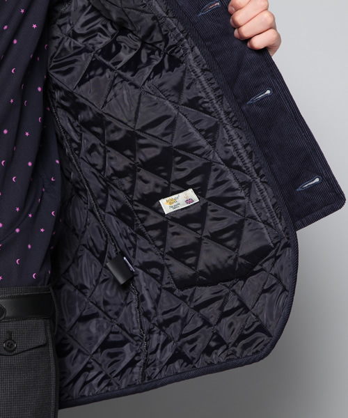 o27 HYSTERIC GLAMOUR キルティング ジャケット 黒 中古・古着通販】Hysteric Glamour (ヒステリックグラマー