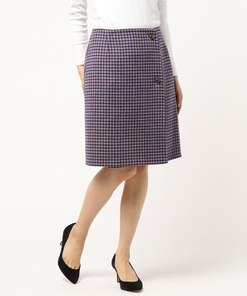 セール】Wフェイスリバーシブルミニ丈スカート◇（スカート）｜IENA