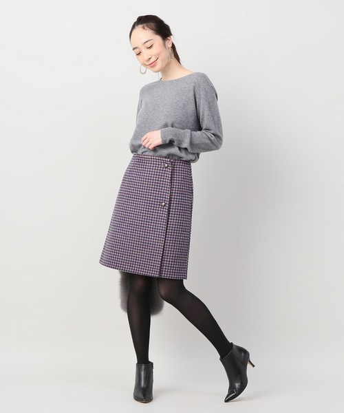 未着用タグ付　イエナ　Ｗフェイスリバーシブルミニ丈スカート セールWフェイスリバーシブルミニ丈スカート◇（スカート）｜IENA