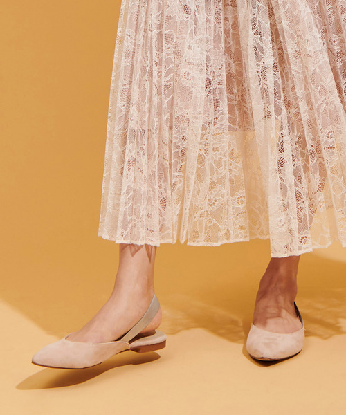 The Virgnia（ザ ヴァージニア）の「REMME バックストラップカラースエードサンダル（サンダル・レディース・ベージュ/ピンク/イエロー・38/36/37）」の11枚目の写真