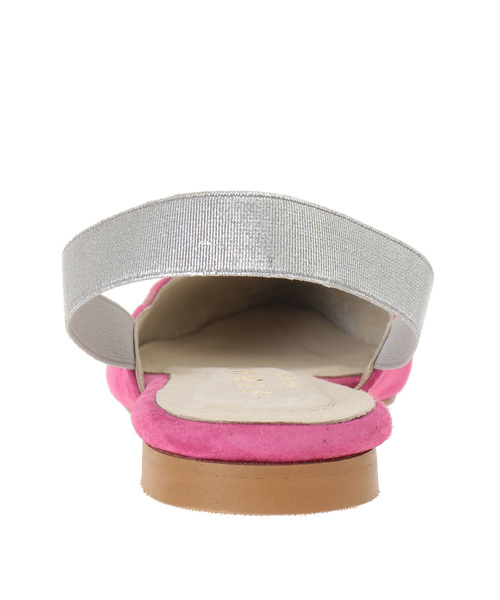 The Virgnia（ザ ヴァージニア）の「REMME バックストラップカラースエードサンダル（サンダル・レディース・ベージュ/ピンク/イエロー・38/36/37）」の7枚目の写真