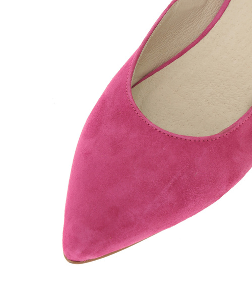 The Virgnia（ザ ヴァージニア）の「REMME バックストラップカラースエードサンダル（サンダル・レディース・ベージュ/ピンク/イエロー・38/36/37）」の12枚目の写真