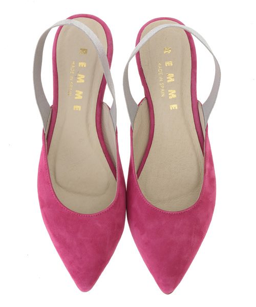 The Virgnia（ザ ヴァージニア）の「REMME バックストラップカラースエードサンダル（サンダル・レディース・ベージュ/ピンク/イエロー・38/36/37）」の14枚目の写真