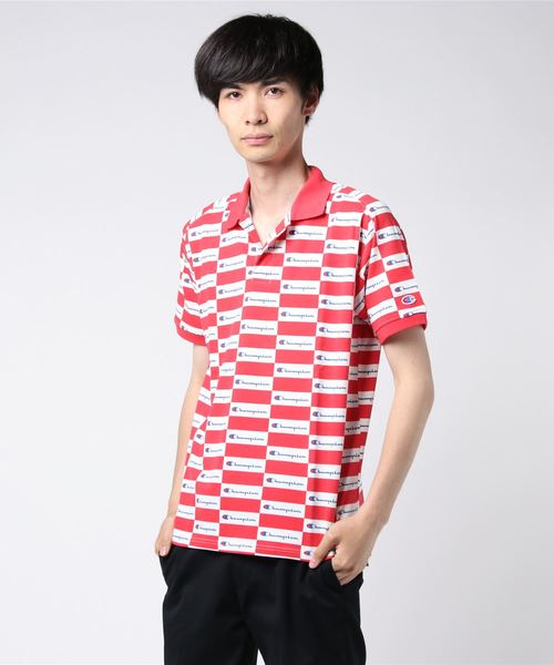 Champion Golf(チャンピオンゴルフ)の「【Champion/チャンピオン】メンズ GOLF ポロシャツ(ポロシャツ・メンズ・レッド/イエロー/ロイヤルブルー・LARGE/MEDIUM/X-LARGE)」の1枚目の写真