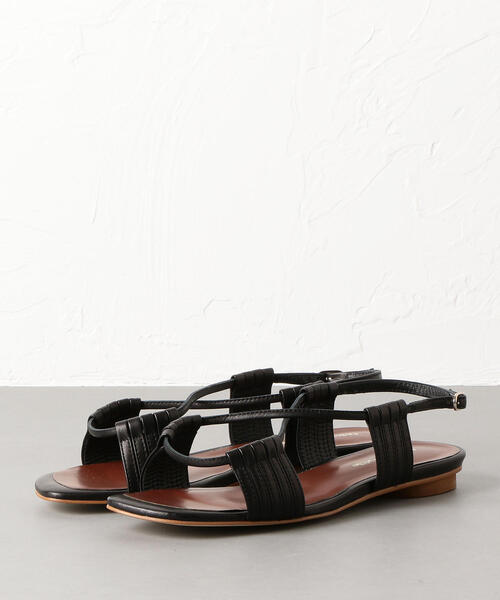 ODETTE E ODILE（オデットエオディール）の「OFD グリーク サンダル10（サンダル・レディース・ライム/ベージュ/ブラック・23cm/22cm/24cm/24.5cm/23.5cm/22.5cm）」の2枚目の写真