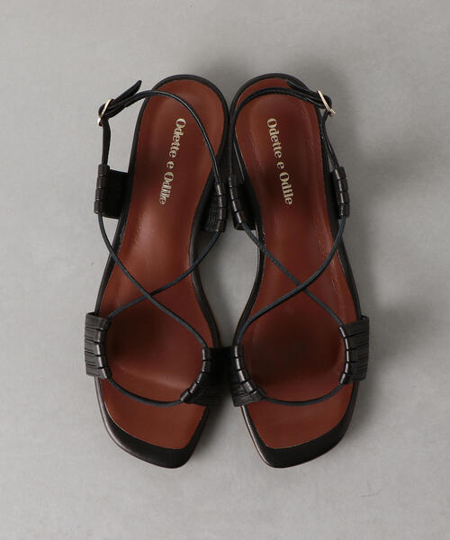 ODETTE E ODILE（オデットエオディール）の「OFD グリーク サンダル10（サンダル・レディース・ライム/ベージュ/ブラック・23cm/22cm/24cm/24.5cm/23.5cm/22.5cm）」の11枚目の写真