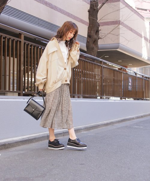 Heather（ヘザー）の「CPOジャケット　 832516（その他アウター・レディース・ベージュ/アイボリー/ブラック・FREE）」の7枚目の写真