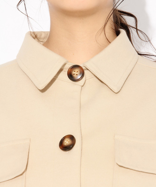 Heather（ヘザー）の「CPOジャケット　 832516（その他アウター・レディース・ベージュ/アイボリー/ブラック・FREE）」の10枚目の写真