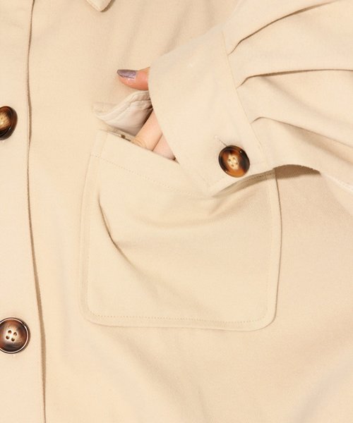 Heather（ヘザー）の「CPOジャケット　 832516（その他アウター・レディース・ベージュ/アイボリー/ブラック・FREE）」の14枚目の写真