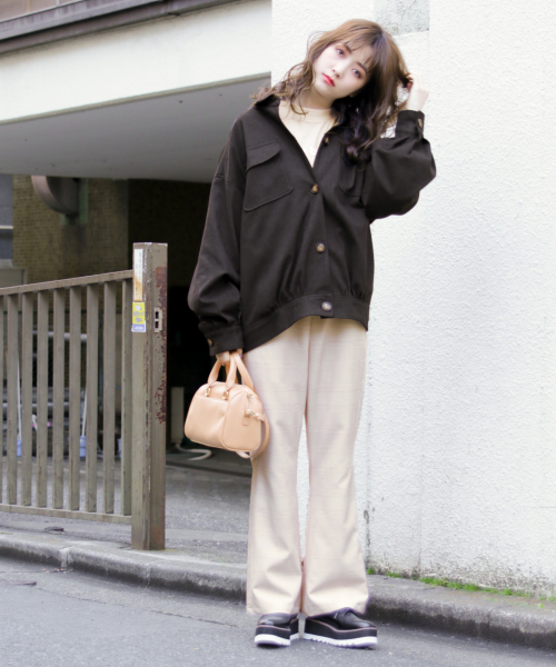 Heather（ヘザー）の「CPOジャケット　 832516（その他アウター・レディース・ベージュ/アイボリー/ブラック・FREE）」の21枚目の写真