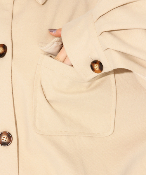 Heather（ヘザー）の「CPOジャケット　 832516（その他アウター・レディース・ベージュ/アイボリー/ブラック・FREE）」の22枚目の写真