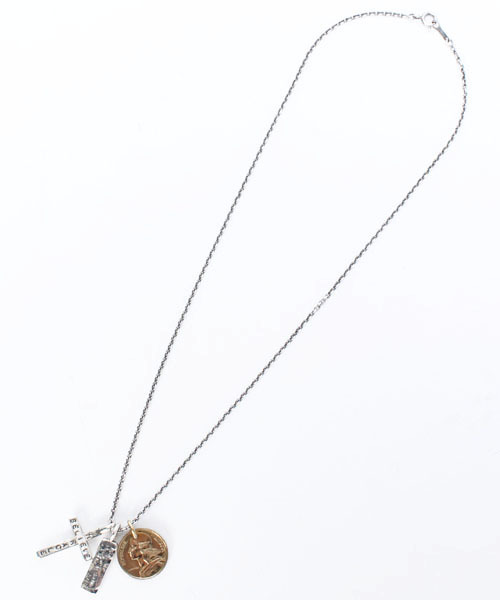 BELIEVEINMIRACLE(ビリーブインミラクル)の「【BELIEVE IN MIRACLE】 GODS DIAMOND/002(ネックレス・メンズ・シルバー・FREE)」の3枚目の写真