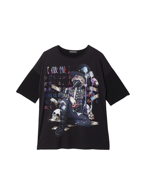 ankoROCK(アンコロック)の「7つの大罪『傲慢』Tシャツ -メガビッグ-(Tシャツ/カットソー・レディース・A/B・ONE SIZE)」の4枚目の写真
