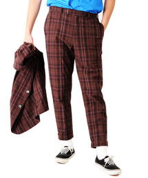 BEAMS PLUS | ○BEAMS PLUS / ダークプラッズ 8/10パンツ(その他パンツ)