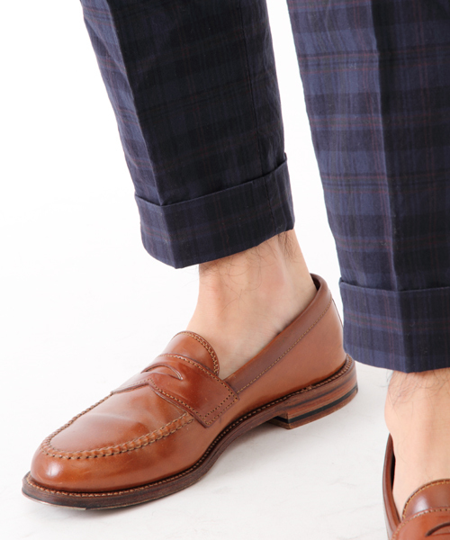 BEAMS PLUS（ビームスプラス）の「○BEAMS PLUS / ダークプラッズ 8/10パンツ（その他パンツ・メンズ・ライトブラウン/ネイビー・X-LARGE/MEDIUM/SMALL/LARGE）」の5枚目の写真