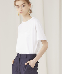 MUVEIL | 【MUVEIL】ハートパッチゆるTシャツ MW91UTS012(Tシャツ/カットソー)