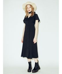 jouetie | ノーカラーダブルボタンワンピース/2WAY(ワンピース)