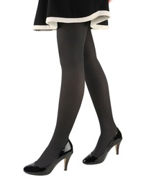JILL STUART（ジルスチュアート）の「JILL STUART シアバター加工 消臭糸使用 60D相当 リブタイツ 01055367（タイツ/ストッキング）」