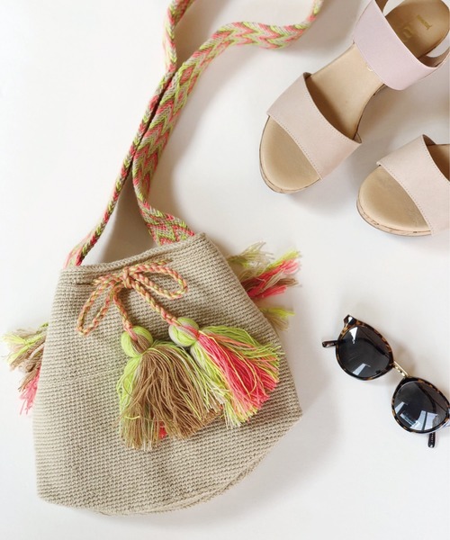 Banner Barrett(バナーバレット)の「【JARDIN DEL CIELO】トラディショナルバッグ(ショルダーバッグ・レディース・ホワイト/ピンク/ブルー/ベージュ・FREE)」の4枚目の写真