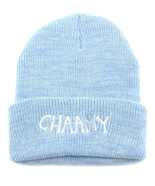 one after another NICE CLAUP(ワンアフターアナザーナイスクラップ)の「【ナイスクラップ】CHAAMY帽(キャップ・レディース・オフホワイト/パープル/ブルー・FREE)」の1枚目の写真