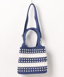 【 GLAM JAM / グラムジャム 】 ONI スタッズ トートバッグ