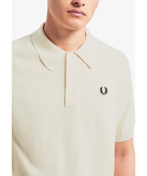 FRED PERRY（フレッドペリー）の「Raglan Sleeve Knit Shirt