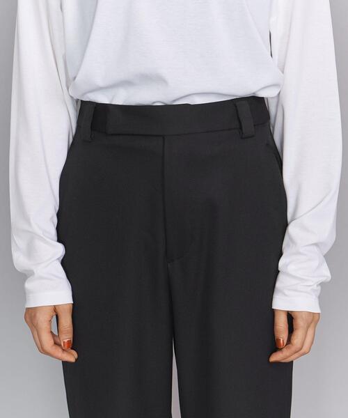 BEAUTY&YOUTH UNITED ARROWS(ビューティーアンドユースユナイテッドアローズ)の「BY ソリッドクロップドワイドパンツо(その他パンツ・レディース・ブラック/コバルトブルー・MEDIUM/SMALL)」の16枚目の写真