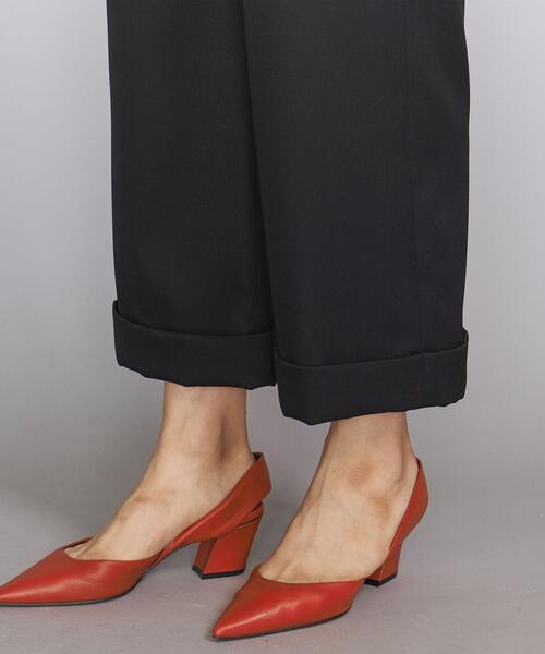 BEAUTY&YOUTH UNITED ARROWS(ビューティーアンドユースユナイテッドアローズ)の「BY ソリッドクロップドワイドパンツо(その他パンツ・レディース・ブラック/コバルトブルー・MEDIUM/SMALL)」の13枚目の写真