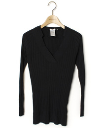 Sov.(DOUBLE  STANDARD  CLOTHING)�i�\�u�j�̌Ò��uV�l�b�N�j�b�g�i�j�b�g/�Z�[�^�[�j�v