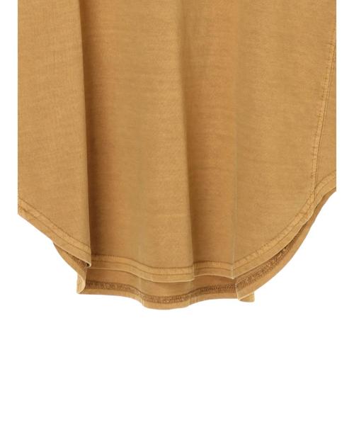 CRAFT STANDARD BOUTIQUE（クラフトスタンダードブティック）の「裾ラウンドピグメントカットプルオーバー〇（Tシャツ/カットソー・レディース・ベージュ/ネイビー/オフホワイト/マスタード・M/L）」の21枚目の写真