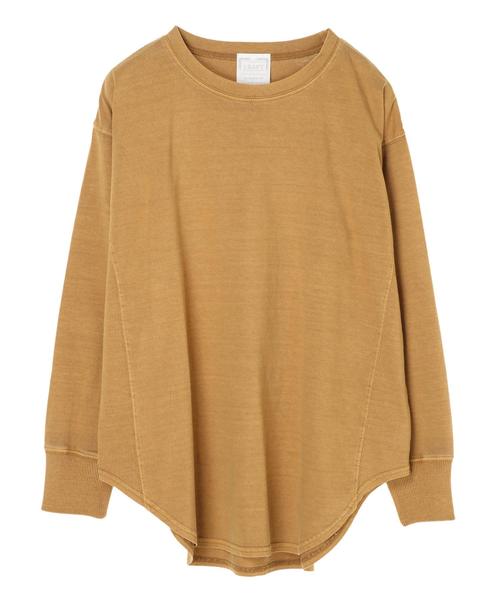 CRAFT STANDARD BOUTIQUE（クラフトスタンダードブティック）の「裾ラウンドピグメントカットプルオーバー〇（Tシャツ/カットソー・レディース・ベージュ/ネイビー/オフホワイト/マスタード・M/L）」の19枚目の写真