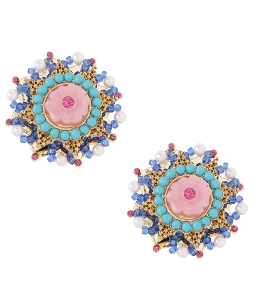 Another Edition(アナザーエディション)の「◆joujou BLUME ER ◆(イヤリング・レディース・コバルトブルー・フリー)」の1枚目の写真