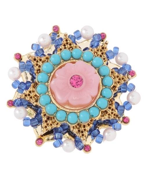 Another Edition(アナザーエディション)の「◆joujou BLUME ER ◆(イヤリング・レディース・コバルトブルー・フリー)」の4枚目の写真