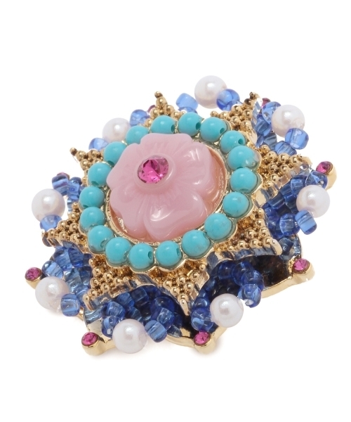 Another Edition(アナザーエディション)の「◆joujou BLUME ER ◆(イヤリング・レディース・コバルトブルー・フリー)」の2枚目の写真