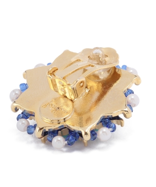 Another Edition(アナザーエディション)の「◆joujou BLUME ER ◆(イヤリング・レディース・コバルトブルー・フリー)」の3枚目の写真