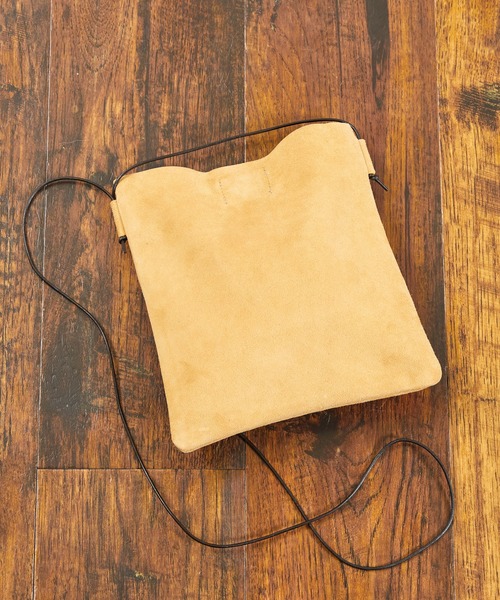 BICASH（ビカーシ）の「BICASH ビカーシ / レザーサコッシュ ショルダーバッグ / B844（ショルダーバッグ・メンズ・ブラック/ダークブラウン/ブラウン/ブラック系その他/キャメル・FREE）」の21枚目の写真