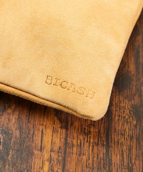 BICASH（ビカーシ）の「BICASH ビカーシ / レザーサコッシュ ショルダーバッグ / B844（ショルダーバッグ・メンズ・ブラック/ダークブラウン/ブラウン/ブラック系その他/キャメル・FREE）」の22枚目の写真