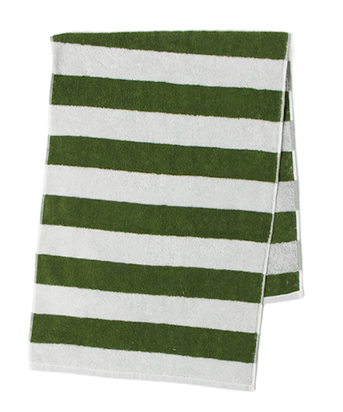 Hippopotamus（ヒポポタマス）の「【HIPPOPOTAMUS×BIOTOP】スタンダードボーダー　フェイスタオル（タオル・メンズ・グリーン/ネイビー/ゴールド・FREE）」の2枚目の写真