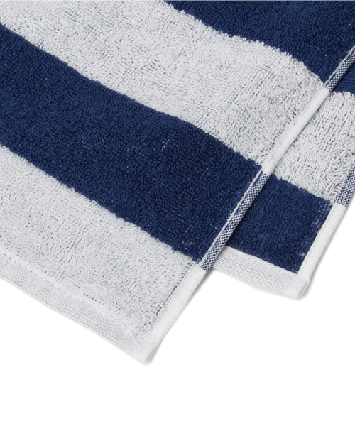 Hippopotamus（ヒポポタマス）の「【HIPPOPOTAMUS×BIOTOP】スタンダードボーダー　フェイスタオル（タオル・メンズ・グリーン/ネイビー/ゴールド・FREE）」の4枚目の写真