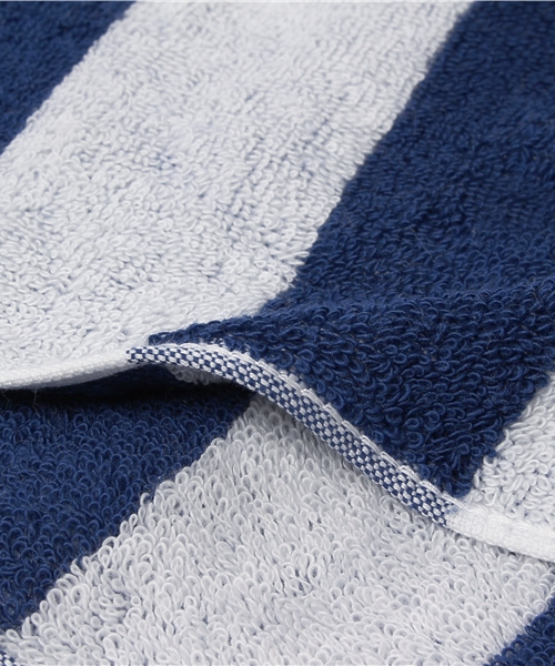 Hippopotamus（ヒポポタマス）の「【HIPPOPOTAMUS×BIOTOP】スタンダードボーダー　フェイスタオル（タオル・メンズ・グリーン/ネイビー/ゴールド・FREE）」の6枚目の写真