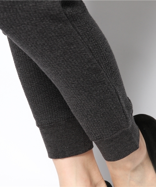 Kastane（カスタネ）の「【Kastane】インレイスウェットパンツ（その他パンツ・レディース・ホワイト/ブラック・FREE）」の4枚目の写真