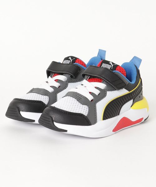 Puma プーマ の キッズ Puma プーマ 17 21x Ray Ac 03wh Bk Dark Sh スニーカー Wear