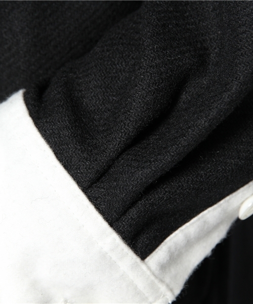 BEAMS BOY（ビームスボーイ）の「BEAMS BOY / 後ろボタン クレリック ワンピース（ワンピース・レディース・チャコールグレー/ブラック・ONE SIZE）」の11枚目の写真