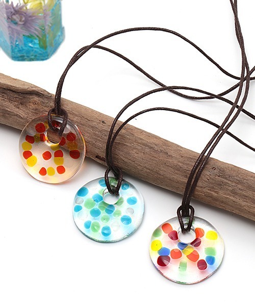 チチカカ(チチカカ)の「カラフルドットコンフェッティ ネックレス(ネックレス・レディース・レッド/その他1/その他2・FREE)」の5枚目の写真