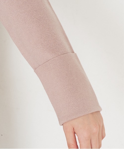 natural couture(ナチュラルクチュール)の「大人のきれいめVニット(ニット/セーター・レディース・アイボリー/ミント/オレンジ/ライトベージュ・FREE)」の18枚目の写真