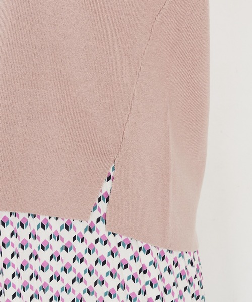 natural couture(ナチュラルクチュール)の「大人のきれいめVニット(ニット/セーター・レディース・アイボリー/ミント/オレンジ/ライトベージュ・FREE)」の13枚目の写真